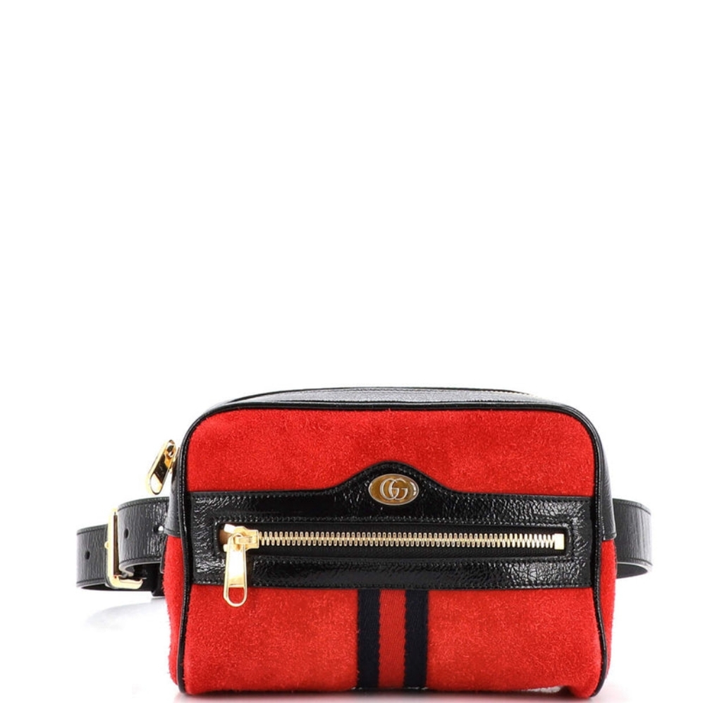 EUC Gucci Suede Ophidia Belt Bag